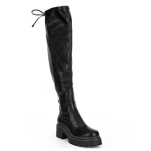NEW Gianni Bini Soelle Wide or Slim Calf Over the Knee Lug Sole Platform… - Picture 1 of 1